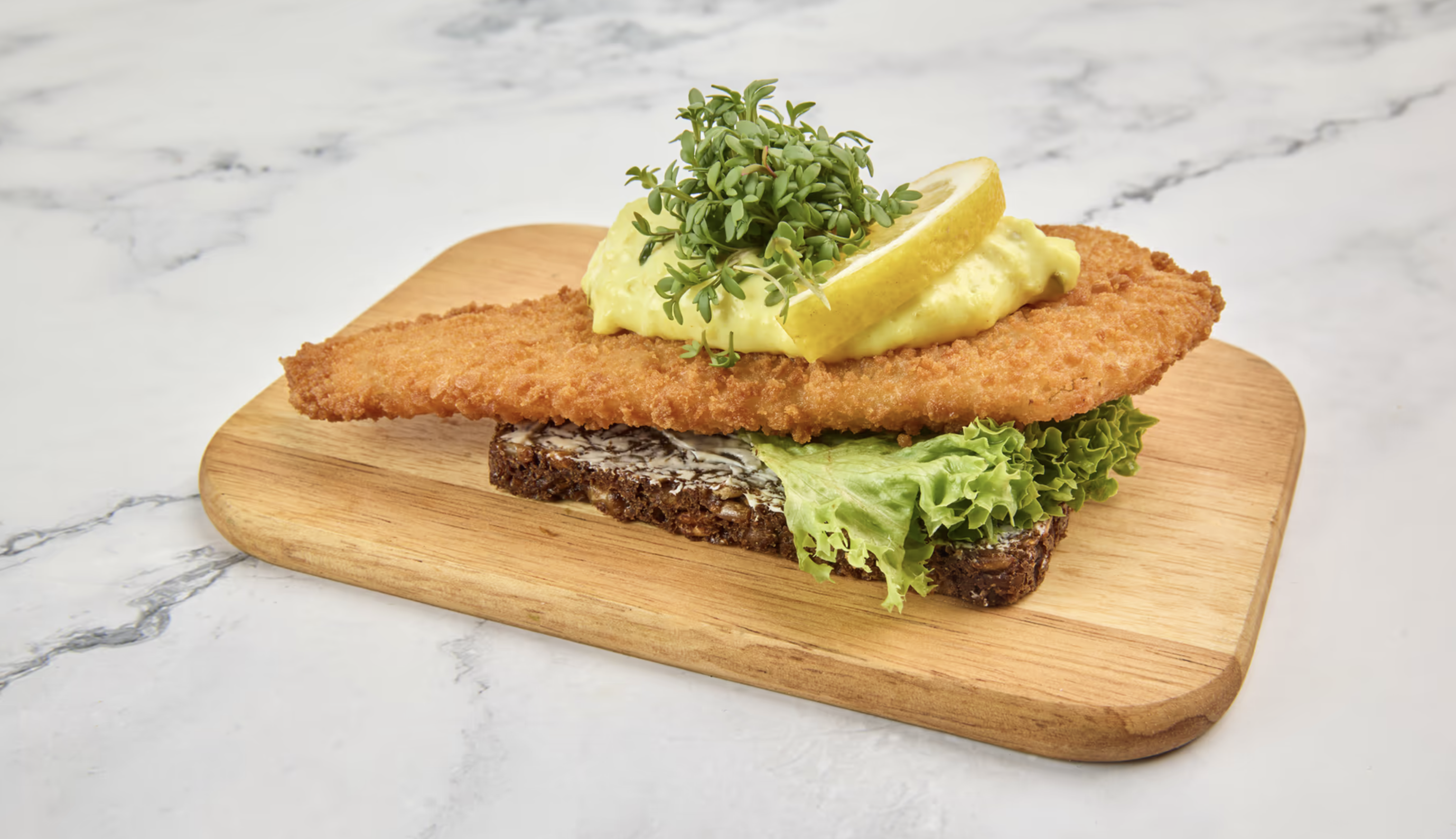 Fiskefilet med remoulade